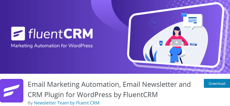 FluentCRM WordPress Email Marketing Plugin